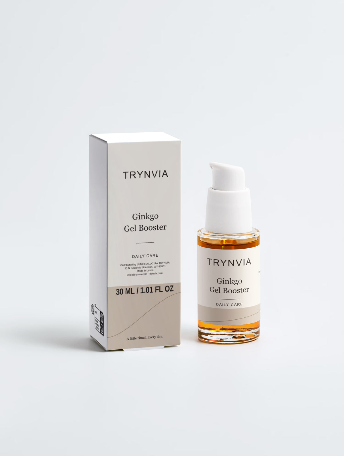 Green Dew 30 ml by TRYNVIA — ginkgo gel booster