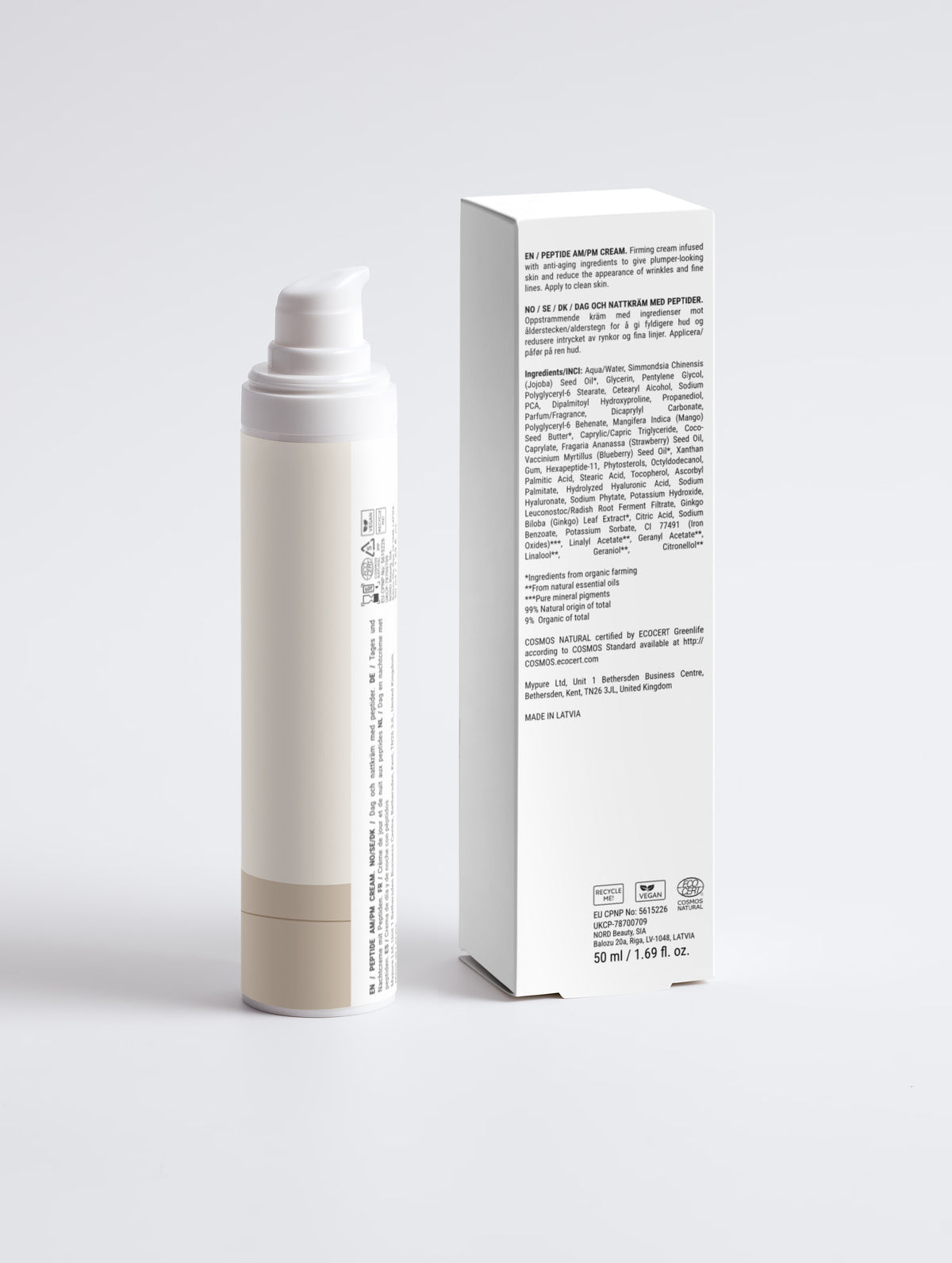 Silk Cloud 50 ml by TRYNVIA — peptide face cream