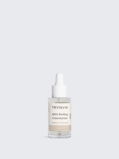 Night Polish AHA peeling concentrate 30 ml by TRYNVIA — exfoliant